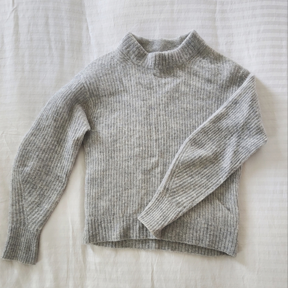 Everlane Merino Wool And Alpaca Blend Knit Sweater